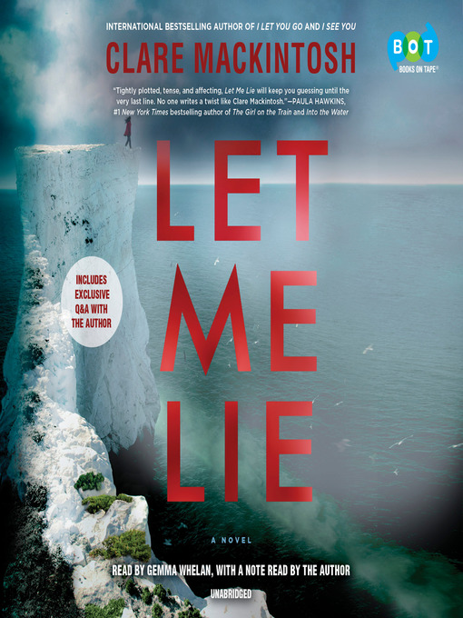 Title details for Let Me Lie by Clare Mackintosh - Wait list